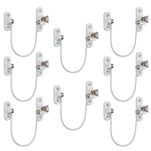 Homehold Door Security Child Baby Safety Window Lock Restrictor Wire Cable